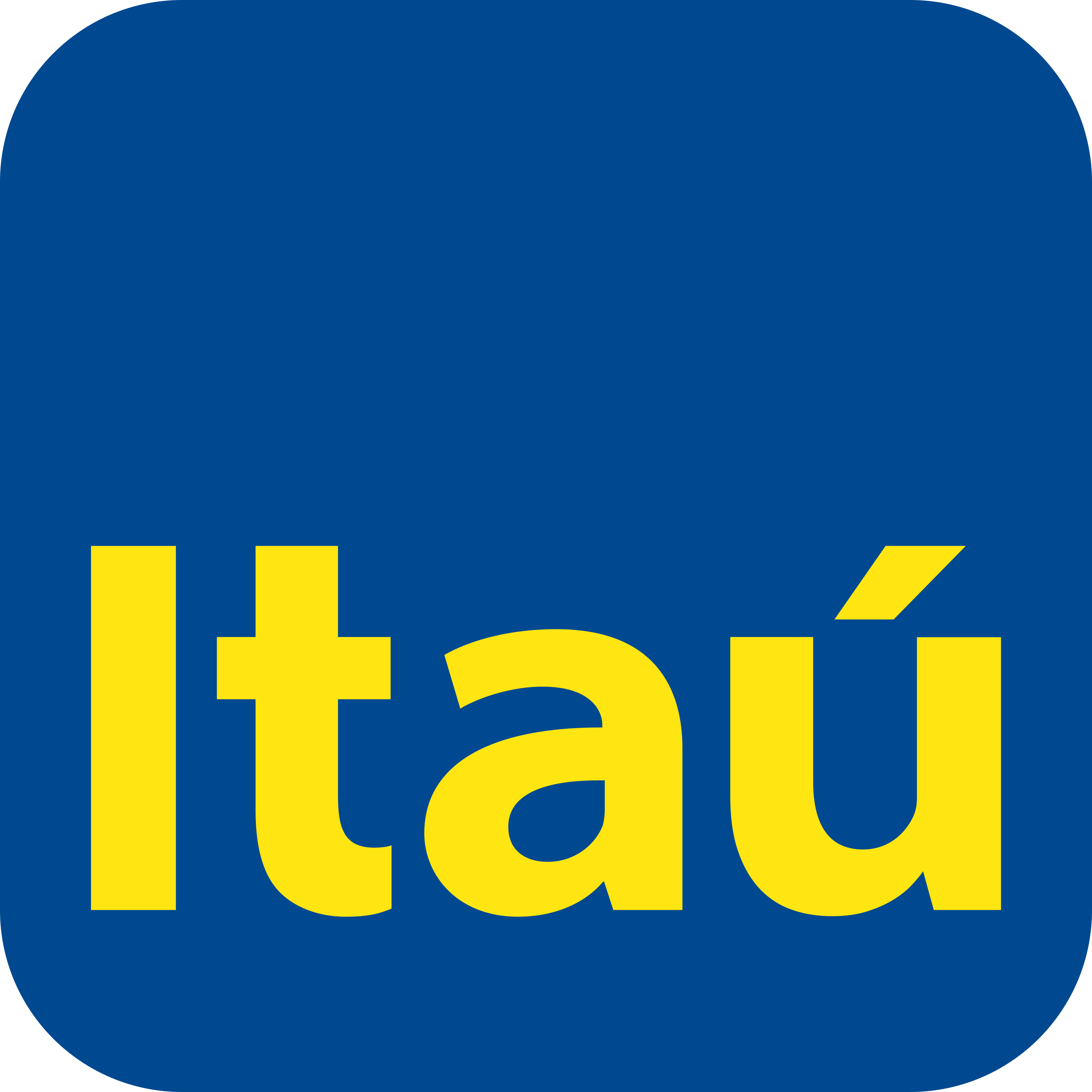 Imagem da logomarca do cliente Itaú..